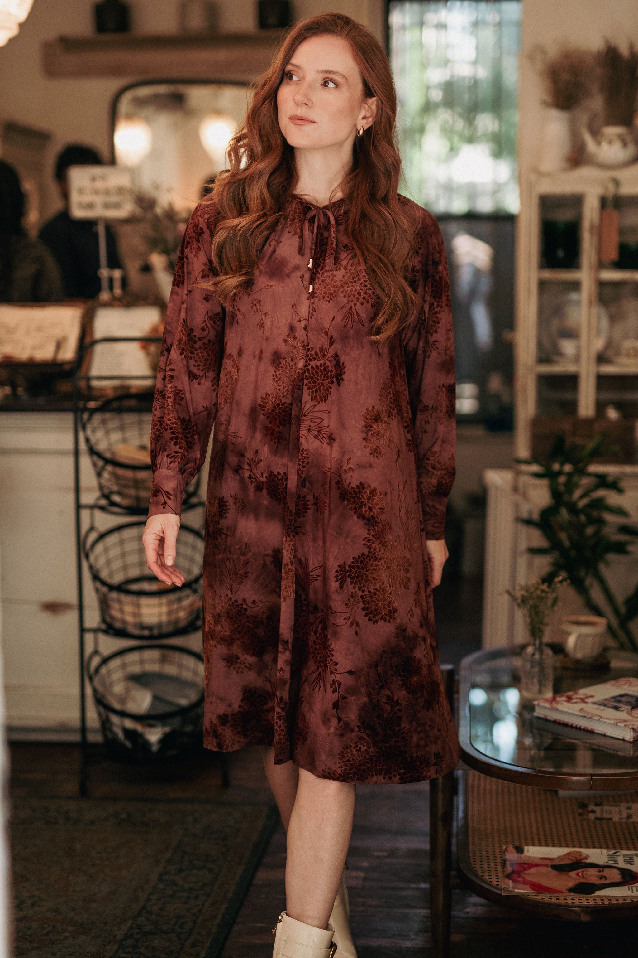 Mulberry Bloom Dress