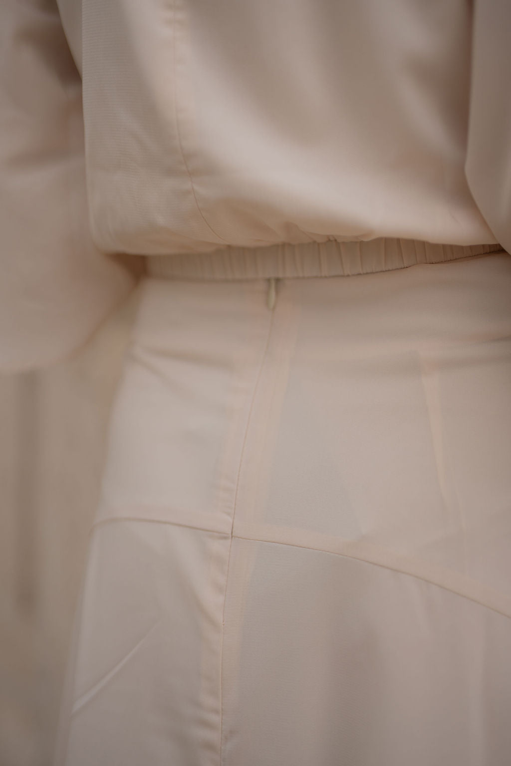 Ethereal Chiffon Two-Piece - Cream