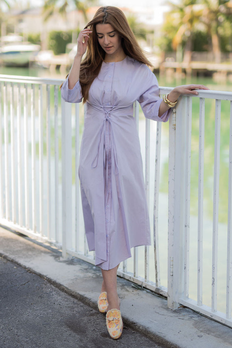 lilac cotton dress Elowen Tie-Waist Color:As Photo(Red) Seafoam SHEIN SXY Solid Zipper airy movement with every