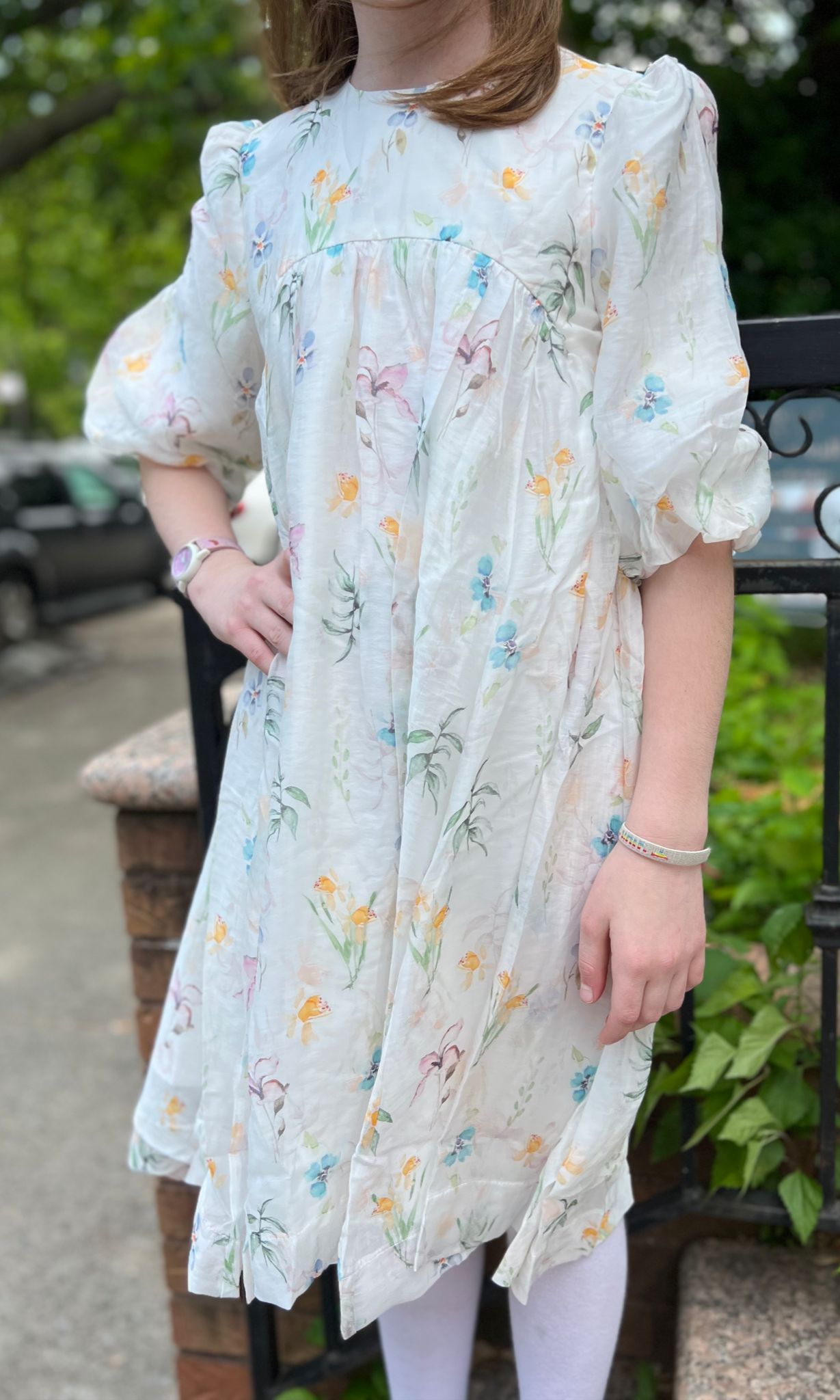 Floral girl dress