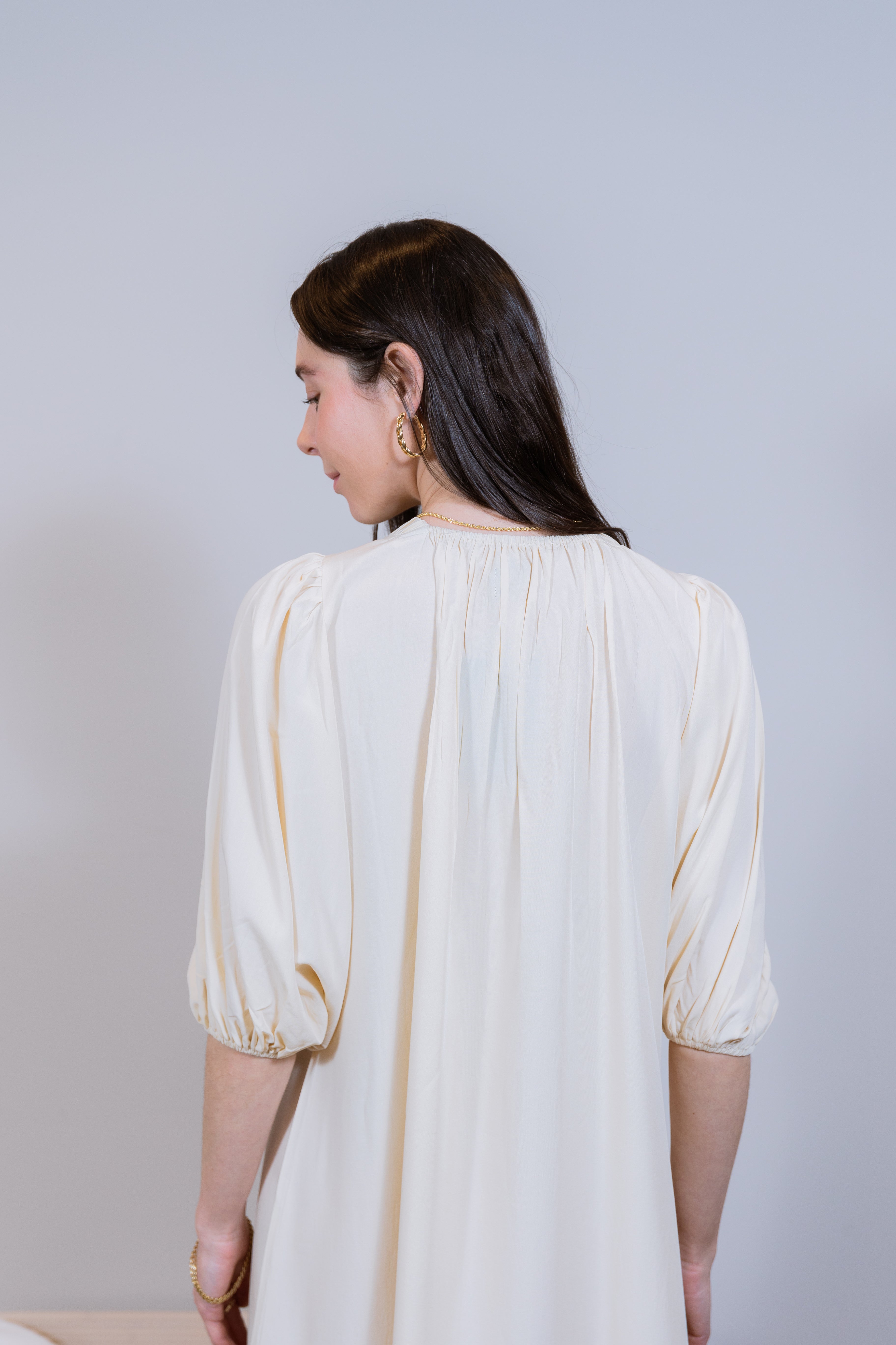 Smock Cream dress