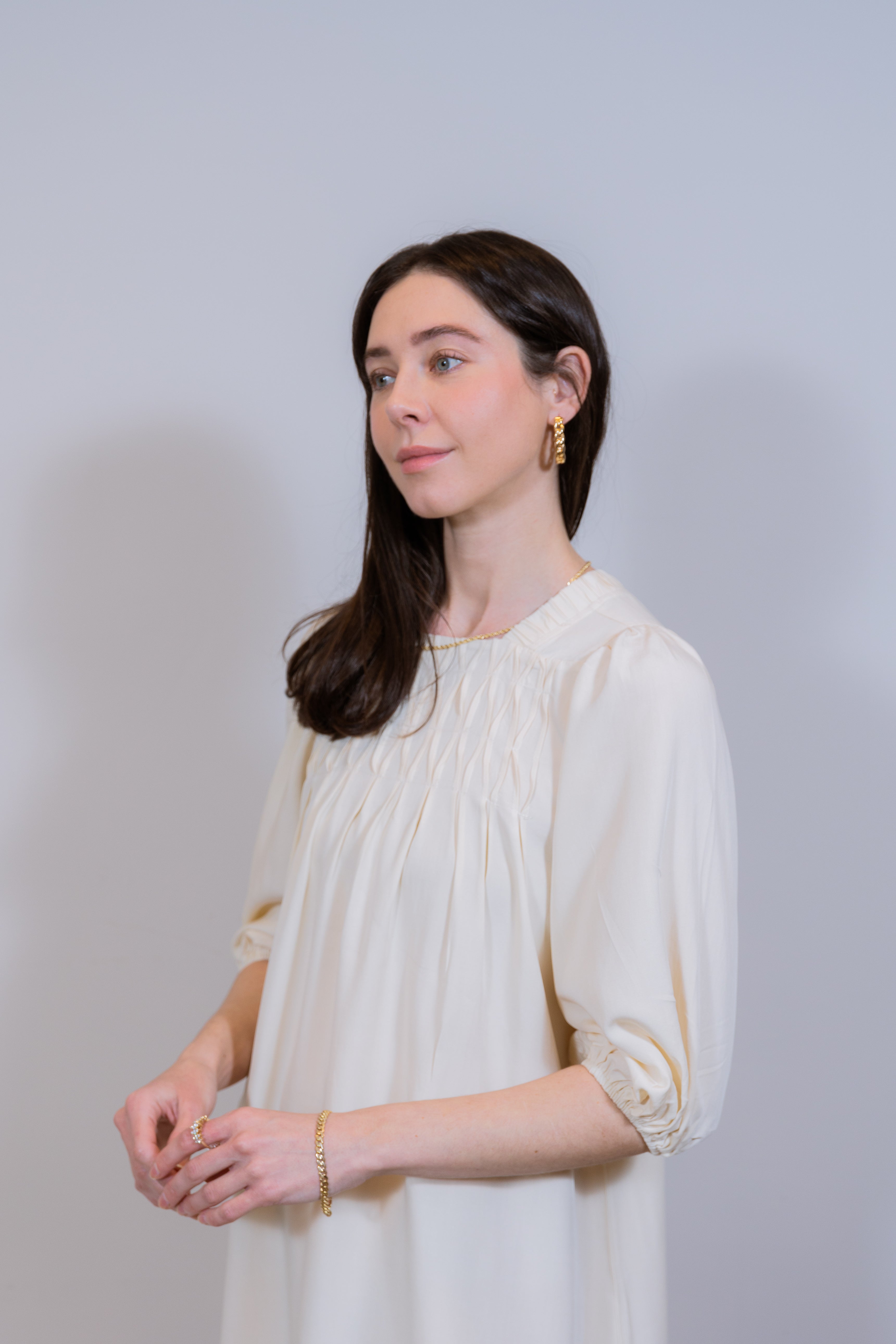 Smock Cream dress