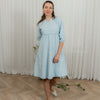 Cotton high waisted lace dress