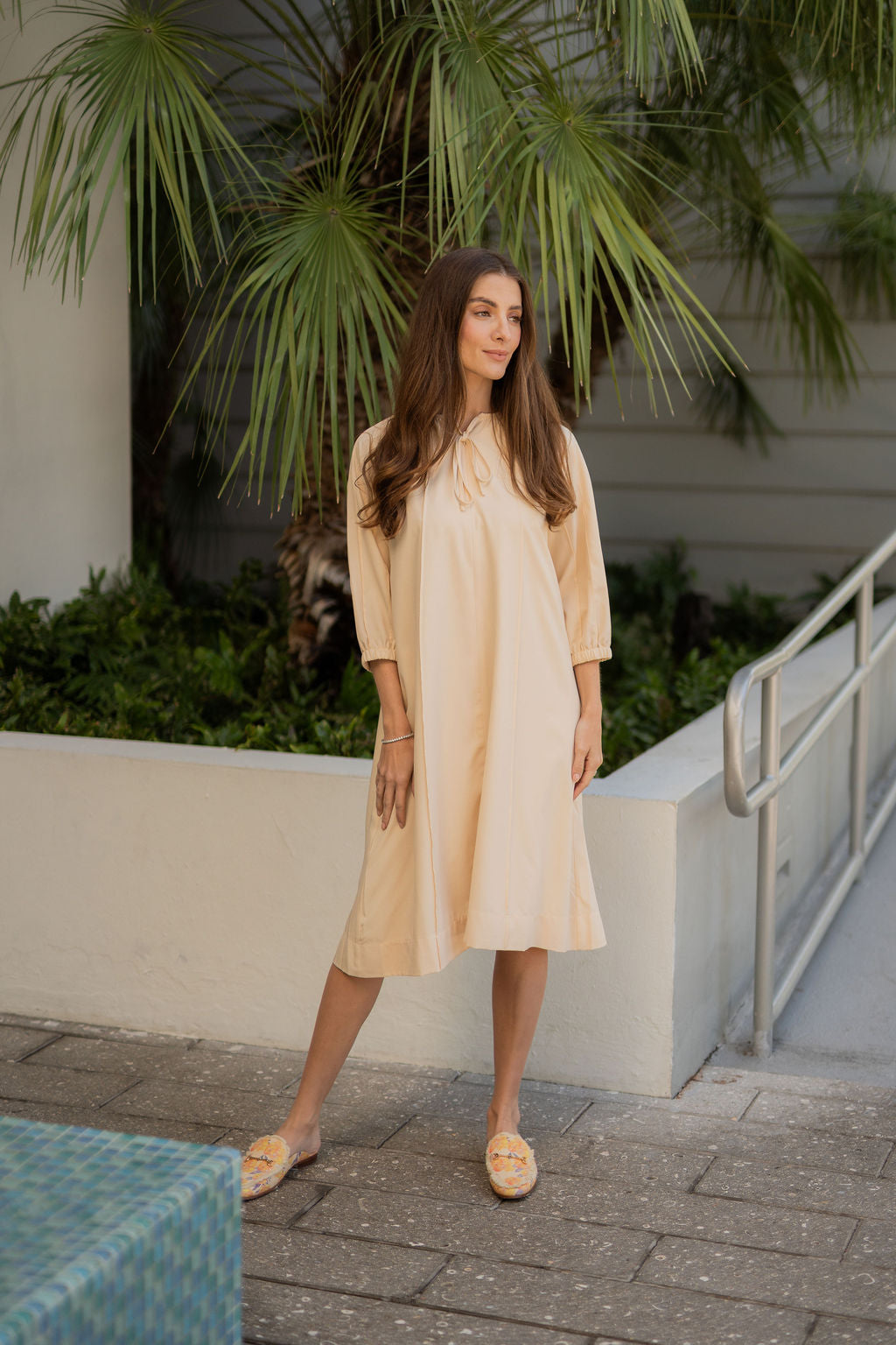 Trim loose dress - Butter