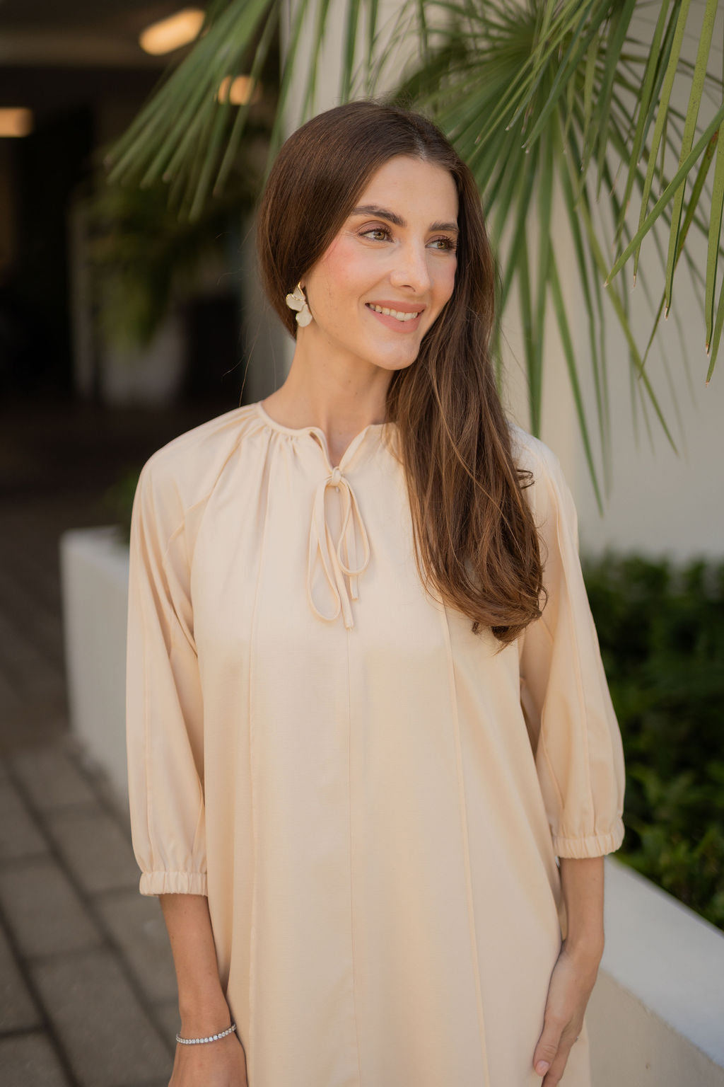 Trim loose dress - Butter