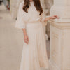 Ethereal Chiffon Two-Piece - Cream