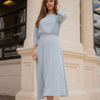 Ethereal Chiffon Two-Piece - Baby Blue