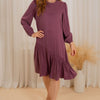 Asymmetrical Drop smock dress