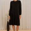 Asymmetrical Drop smock dress