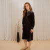Velvet elegant loose dress