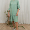Drop smock Tencel dress