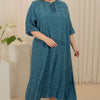 Flow essence rose dress - Blue
