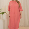 Eyelet Button down dress