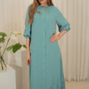 Eyelet Button down dress