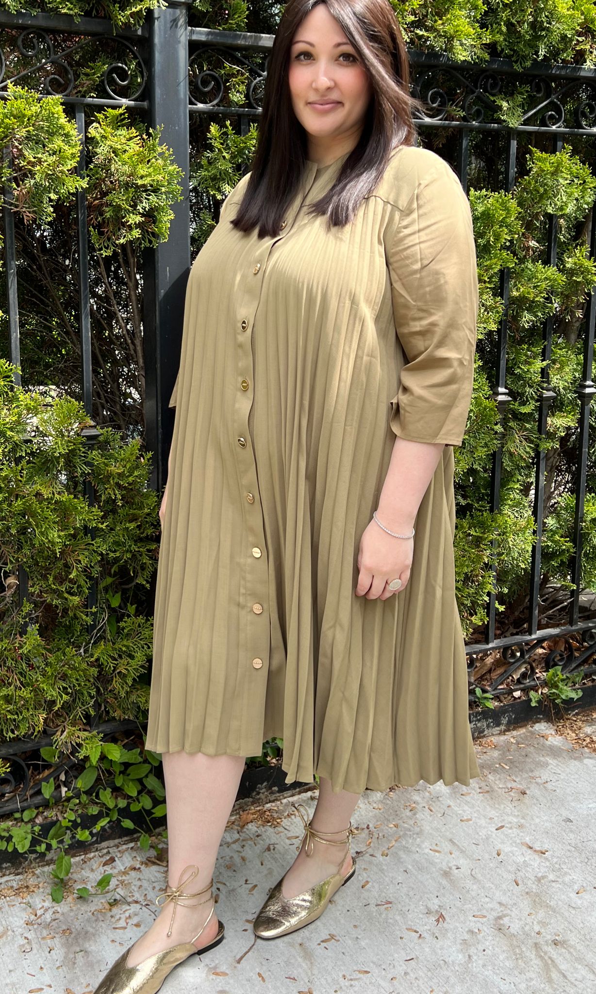 Pleated Dress